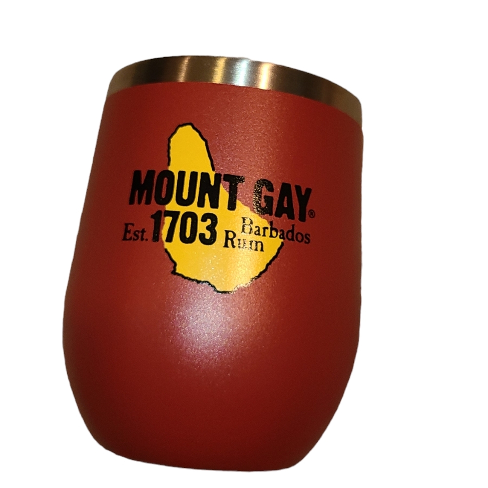 NWT Mount Gay 12 Ounce Stainless Steel Tumbler